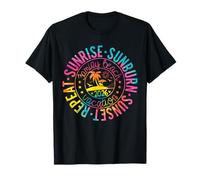 Sunrise Sunburn Sunset Repeat Vacaciones Familiares 2026 Camiseta