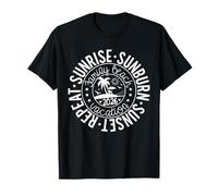 Sunrise Sunburn Sunset Repeat Vacaciones Familiares 2026 Camiseta
