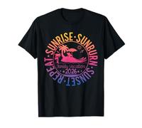 Sunrise Sunburn Sunset Repeat Vacaciones Familiares 2026 Camiseta