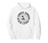 Sunrise Sunburn Sunset Repeat Vacaciones Familiares 2026 Sudadera con Capucha