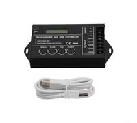 Sunrise Sunset - Unidad de control TC420 programable de tiempo RGB LED controlador de pantalla LED DC12-24 V, temporizador de 5 canales, color ajustable