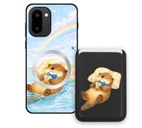 Sunrive Funda Cartera para OnePlus 15R 5G con Tarjetero Magnético Desmontable, Estuche Porta Tarjetas con Soporte para Video, Funda Protectora Antigolpes con Cartera y Tarjetass - Castor