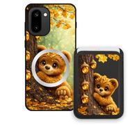 Sunrive Funda Cartera para OnePlus 15R 5G con Tarjetero Magnético Desmontable, Estuche Porta Tarjetas con Soporte para Video, Funda Protectora Antigolpes con Cartera y Tarjetass - Oso