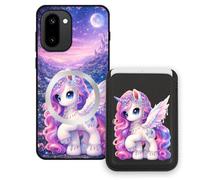 Sunrive Funda Cartera para OnePlus 15R 5G con Tarjetero Magnético Desmontable, Estuche Porta Tarjetas con Soporte para Video, Funda Protectora Antigolpes con Cartera y Tarjetass - Unicornio