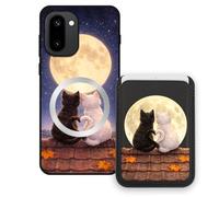 Sunrive Funda Cartera para OnePlus 15R 5G con Tarjetero Magnético Desmontable, Estuche Porta Tarjetas con Soporte para Video, Funda Protectora Antigolpes con Cartera y Tarjetass - Gato