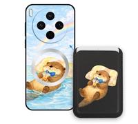 Sunrive Funda Cartera para Vivo X300S con Tarjetero Magnético Desmontable, Estuche Porta Tarjetas con Soporte para Video, Funda Protectora Antigolpes con Cartera y Tarjetass - Castor