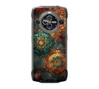 Sunrive Funda Compatible con Blackview BV8200, Silicona Slim Fit Gel Transparente Carcasa Case Bumper de Impactos y Anti-Arañazos Espalda Patrones Cover(Tótem)
