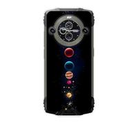 Sunrive Funda Compatible con Blackview BV8200, Silicona Slim Fit Gel Transparente Carcasa Case Bumper de Impactos y Anti-Arañazos Espalda Patrones Cover(Reino cósmico)