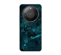 Sunrive Funda Compatible con Honor X70 Pro MAX, Silicona Slim Fit Gel Transparente Carcasa Case Bumper de Impactos y Anti-Arañazos Espalda Patrones Cover(Universo matemático)
