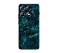 Sunrive Funda Compatible con Motorola Edge 70 Pro+/70 Pro Global, Silicona Slim Fit Gel Transparente Carcasa Case Bumper de Impactos y Anti-Arañazos Espalda Patrones Cover(Universo matemático)