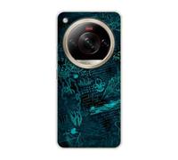 Sunrive Funda Compatible con Nubia Focus 2 Ultra 5G, Silicona Slim Fit Gel Transparente Carcasa Case Bumper de Impactos y Anti-Arañazos Espalda Patrones Cover(Universo matemático)