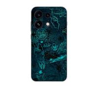 Sunrive Funda Compatible con OPPO Reno16 4G/5G/16 Pro 5G, Silicona Slim Fit Gel Transparente Carcasa Case Bumper de Impactos y Anti-Arañazos Espalda Patrones Cover(Universo matemático)