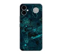 Sunrive Funda Compatible con Redmi K90 Ultra/K90 MAX, Silicona Slim Fit Gel Transparente Carcasa Case Bumper de Impactos y Anti-Arañazos Espalda Patrones Cover(Universo matemático)
