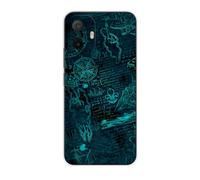 Sunrive Funda Compatible con TCL K70 XE, Silicona Slim Fit Gel Transparente Carcasa Case Bumper de Impactos y Anti-Arañazos Espalda Patrones Cover(Universo matemático)