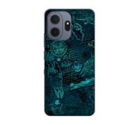Sunrive Funda Compatible con TCL NXTpaper 70 Pro, Silicona Slim Fit Gel Transparente Carcasa Case Bumper de Impactos y Anti-Arañazos Espalda Patrones Cover(Universo matemático)