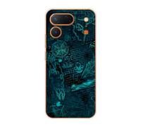 Sunrive Funda Compatible con Tecno Spark 50 Pro, Silicona Slim Fit Gel Transparente Carcasa Case Bumper de Impactos y Anti-Arañazos Espalda Patrones Cover(Universo matemático)