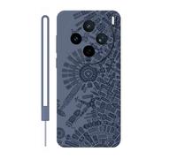 Sunrive Funda Compatible con Vivo X200s,Slim Fit Gel Mate Carcasa Case Bumper de Impactos Espalda Cover (Gris)+1 X Correa