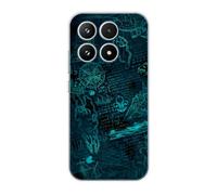 Sunrive Funda Compatible con Xiaomi 17 MAX, Silicona Slim Fit Gel Transparente Carcasa Case Bumper de Impactos y Anti-Arañazos Espalda Patrones Cover(Universo matemático)