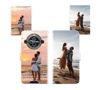 Sunrive Funda Personalizada Compatible con Blackview BV8200, Cuero Protectiva Carcasa Personalizable para tu móvil con Foto Imagen Frase o Texto + Cuerda para móvil Universal