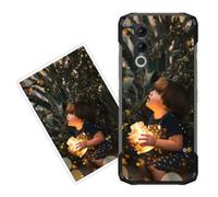 Sunrive Funda Personalizada Compatible con Doogee Blade20 MAX, Silicona Flexible Transparente Carcasa Personalizable para tu móvil con Foto Imagen Frase o Texto