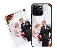 Sunrive Funda Personalizada Compatible con Honor 200 Smart 5G/Honor X7c, Carcasa Personalizable para tu móvil con Foto Imagen Frase o Texto-(PC Frontera+acrílico Posterior)