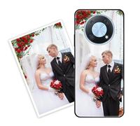 Sunrive Funda Personalizada Compatible con Huawei Enjoy 50 Pro/Huawei novaY90, Carcasa Personalizable para tu móvil con Foto Imagen Frase o Texto-(PC Frontera+acrílico Posterior)