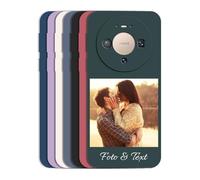 Sunrive Funda Personalizada Compatible con Huawei Mate 80/MATE80 Pro,Carcasa con Foto Imagen Frase o Texto DIY Silicone Étui Housse Protecteur Souple Gel Case Cover +1X Correa Universal