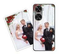 Sunrive Funda Personalizada Compatible con Huawei Nova 11 SE/Nova 12 SE, Carcasa Personalizable para tu móvil con Foto Imagen Frase o Texto-(PC Frontera+acrílico Posterior)