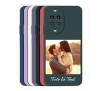 Sunrive Funda Personalizada Compatible con Huawei Nova 14,Carcasa con Foto Imagen Frase o Texto DIY Silicone Étui Housse Protecteur Souple Gel Case Cover +1X Correa Universal