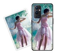 Sunrive Funda Personalizada Compatible con Oneplus 9 Pro, Carcasa Personalizable para tu móvil con Foto Imagen Frase o Texto-(PC Frontera+acrílico Posterior)