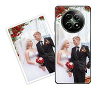 Sunrive Funda Personalizada Compatible con Realme 12 5G/12x 5G/13 5G, Carcasa Personalizable para tu móvil con Foto Imagen Frase o Texto-(PC Frontera+acrílico Posterior)