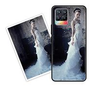 Sunrive Funda Personalizada Compatible con realme 8 4G/realme 8 Pro, Carcasa Personalizable para tu móvil con Foto Imagen Frase o Texto-(Silicone Frontera+Cristal Templado Posterior)