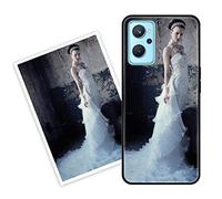 Sunrive Funda Personalizada Compatible con realme 9i, Carcasa Personalizable para tu móvil con Foto Imagen Frase o Texto-(Silicone Frontera+Cristal Templado Posterior)