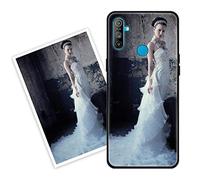 Sunrive Funda Personalizada Compatible con Realme C3 / 5i / 6i / 5, Carcasa Personalizable para tu móvil con Foto Imagen Frase o Texto-(Silicone Frontera+Cristal Templado Posterior)