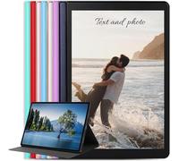 Sunrive Funda Personalizada Compatible con Samsung Tab S10 FE Plus (13,1") 2025,Smart Case de Piel PU a Prueba de Golpes Carcasa Personalizable para con Imagen o Nombre Texto