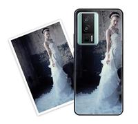 Sunrive Funda Personalizada Compatible con Xiaomi Poco F5 Pro/Redmi K60/K60 Pro, Carcasa Personalizable para tu móvil con Foto Imagen Frase o Texto-(PC Frontera+acrílico Posterior)