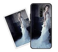 Sunrive Funda Personalizada Compatible con Xiaomi Redmi 9, Carcasa Personalizable para tu móvil con Foto Imagen Frase o Texto-(Silicone Frontera+Cristal Templado Posterior)