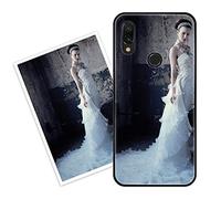 Sunrive Funda Personalizada Compatible con Xiaomi Redmi Note 7, Carcasa Personalizable para tu móvil con Foto Imagen Frase o Texto-(Silicone Frontera+Cristal Templado Posterior)