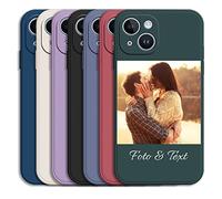 Sunrive Funda Personalizada Compatible con Xiaomi Redmi Turbo4 14R 13 4G K70 K80 13C 12C 10C 9C 10 9A 9 Note 13R 13 12 11 10 9 8 7 5 Plus 11T Pro A3,Carcasa con Foto Imagen Frase o Texto Case Cover