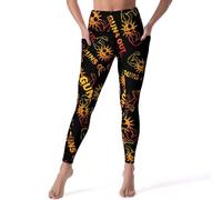 Suns Guns Out - Leggings de cintura alta para mujer, pantalones de yoga con bolsillos para correr y entrenar, Estilo:, XL