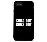 Suns Out Guns Out - Divertido culturista de entrenamiento Carcasa para iPhone SE (2020) / 7 / 8