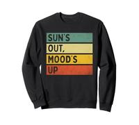 Suns Out Moods Up Vacaciones de verano Tropical Beach Travel Sudadera