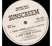 Sunscreem - Love U More [Vinilo]