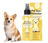 Sunscreen Dogs - Cat Sunblock Moisturizing SPF Spray | Sensitive Skin Sun Protection Lightweight Water Resistant Formula Outdoor Protection for Beach, Pool, Lake, Boating or Camping Use