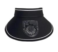 Sunscreen Sun Hat, Fan Breathable Hollow Top Cap with Portable 3-Speed Cooling Hat Protection for Golf, Hiking, Running, Cycling & Outdoor Activities, 22,05-22,83 pulgadas