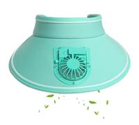 Sunscreen Sun Hat, Fan Breathable Hollow Top Cap with Portable 3-Speed Cooling Hat Protection for Golf, Hiking, Running, Cycling & Outdoor Activities, 22,05-22,83 pulgadas