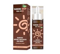 Sunscreen Tanning Drink Drops: Dark Oral Self-Tanning Drops, Tanning Serum For Face And Body, Supplemental Moisturiser, Moisturising Tanning Lotion For Face And Body, 60ml