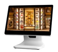 Sunseota Caja registradora táctil TPV, Caja registradora con Pantalla táctil de 15.6 Pulgadas, CPU N2840, 4 GB de RAM, SSD de 64 GB, Windows 10, para comercios y restaurantes.