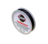 Sunset Amnesia - Sedal monofilamento sin memoria, negro, negro