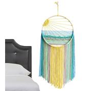 Sunset Art -, decoración bohemia para dormitorio, tapiz de algodón hecho a mano para dormitorio, decoración de, acento artístico para el hogar, espacio de vida